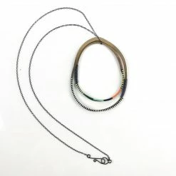 Olivia De Soria Necklace: Double Hoop