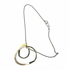 Olivia De Soria Necklace: Double Hoop