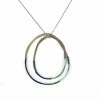 Olivia De Soria Necklace: Double Hoop