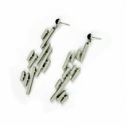 Oropopo Earrings: Above Cloud, Long Jewelry