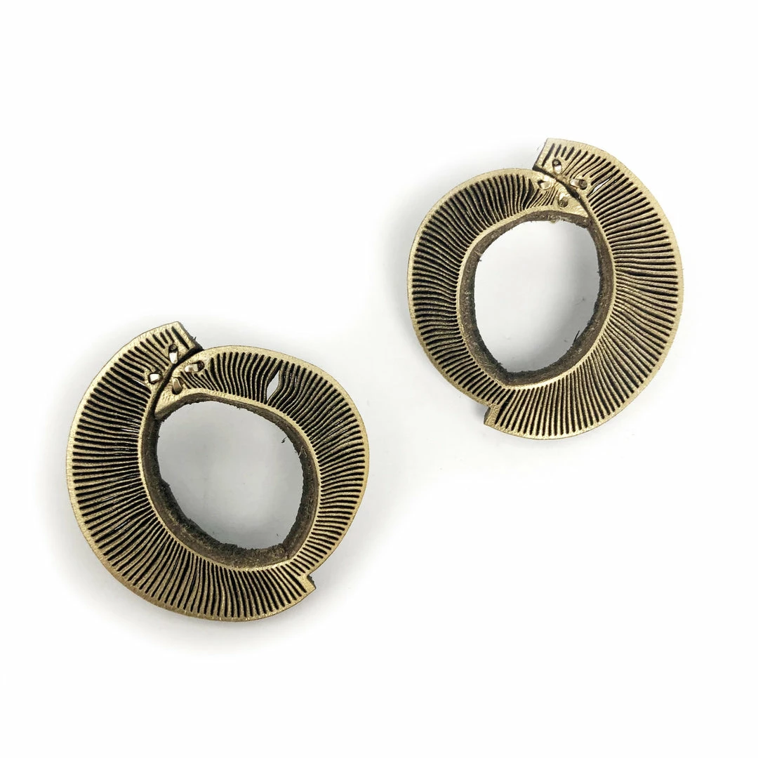 Oropopo Earrings: Cave Loop 6 Oropopo Earrings: Cave Loop