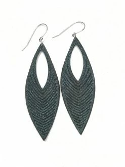 Oropopo Earrings: Chevron Jewelry