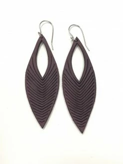 Oropopo Earrings: Chevron Jewelry