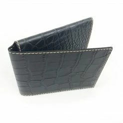 Pong Gaddi Wallets PG Tri-Fold Wallet: Black