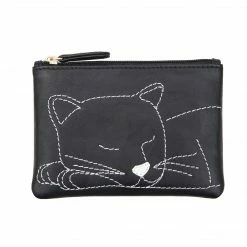 PRIMEHIDE Coin Purse: Black Cat