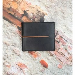 Wallets PRIMEHIDE Wallet: Black W/Stripe RFID Bifold