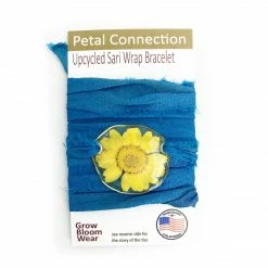 Petal Connection Bracelet: Sari Wrap