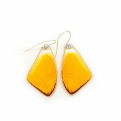 Petal Connection Earrings: Butterfly Wing Jewelry