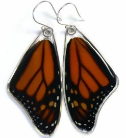 Petal Connection Earrings: Butterfly Wing Jewelry