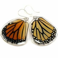 Petal Connection Earrings: Butterfly Wing Jewelry