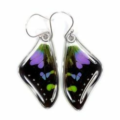 Petal Connection Earrings: Butterfly Wing Jewelry