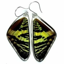 Petal Connection Earrings: Butterfly Wing Jewelry