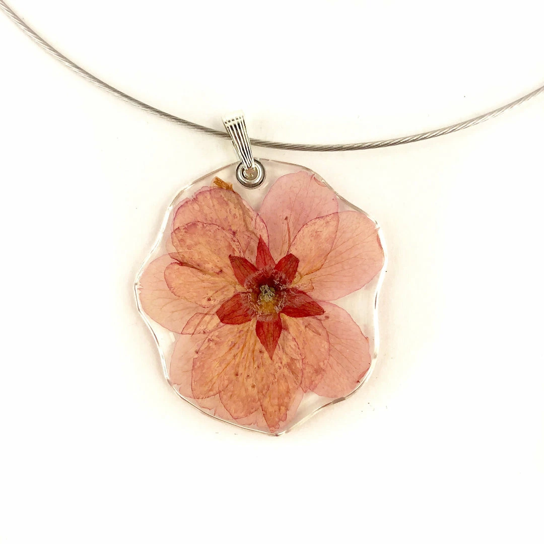 Petal Connection Necklace: Flower Pendant Jewelry 11 Petal Connection Necklace: Flower Pendant Jewelry