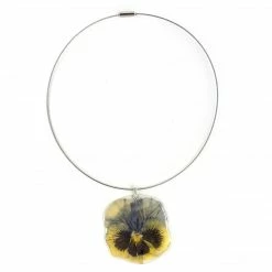Petal Connection Necklace: Flower Pendant Jewelry