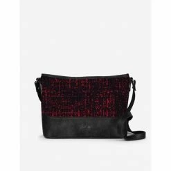 Collections PinkStix Shoulder Bag: Tweed East West