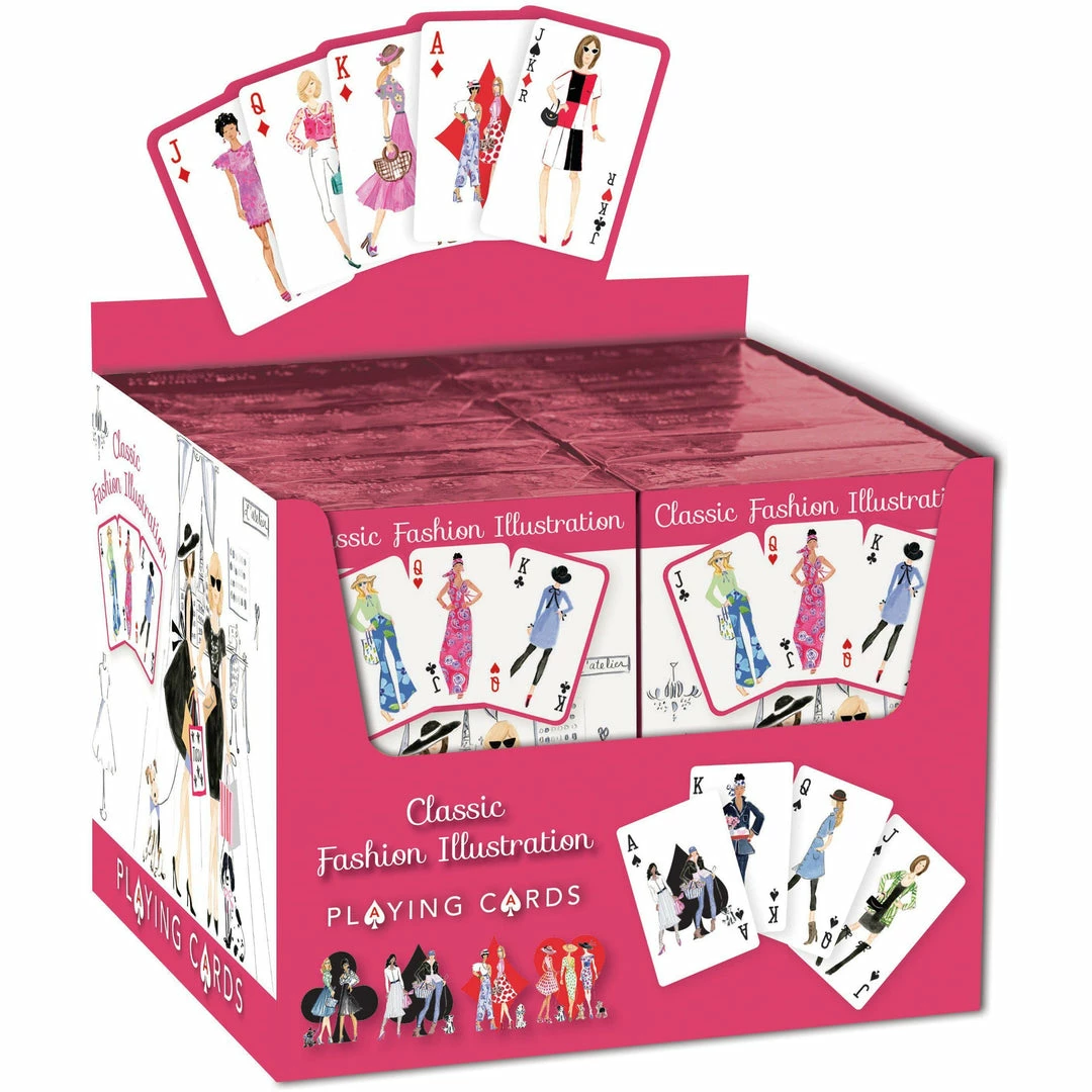 National Book Network Extras Playing Cards: Classic Fashion Illustration 3 National Book Network Extras Playing Cards: Classic Fashion Illustration