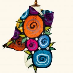 Pomegranate Moon Scarf: Cutwork 7 Pomegranate Moon Scarf: Cutwork