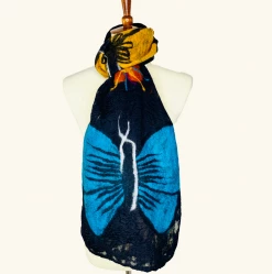 Pomegranate Moon Scarf: Monarch