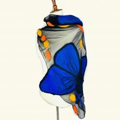Pomegranate Moon Scarf: Morpho Butterfly