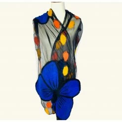 Pomegranate Moon Scarf: Morpho Butterfly