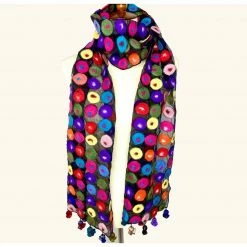 Pomegranate Moon Scarf: Polka Dot