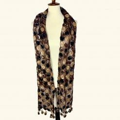 Pomegranate Moon Scarf: Polka Dot