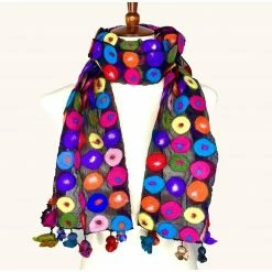 Pomegranate Moon Scarf: Polka Dot