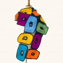 Pomegranate Moon Scarf: Square Work Extras