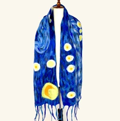 Pomegranate Moon Scarf: Van Gogh Extras 7 Pomegranate Moon Scarf: Van Gogh Extras