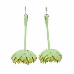Collections Rachel Timmins Flower Dangles: Seafoam