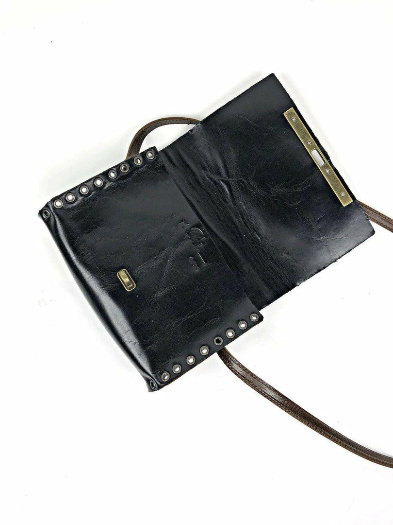 ESSE Purse Museum & Store Bags Rebel Designs Small Crossbody: Black 4 ESSE Purse Museum & Store Bags Rebel Designs Small Crossbody: Black