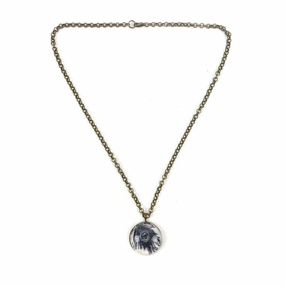 Jewelry Refugee Beads Necklace: Peacock Charm 3 Jewelry Refugee Beads Necklace: Peacock Charm