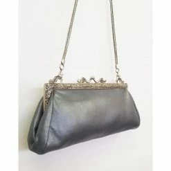 Ricki Designs Bag: Gray Leather #2021