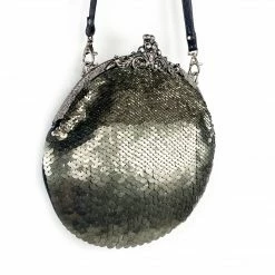 Ricki Designs Bag: Gunmetal Sequins ACP464 Bags