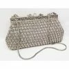 Ricki Designs Bag: Silver Crochet Beaded #ACB975 2 Ricki Designs Bag: Silver Crochet Beaded #ACB975