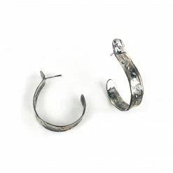 Sallye Mann Earrings: Hoops Jewelry