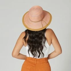 San Diego Hat Co. San Diego Hat Co: Mixed Brim Sun Hat