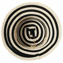 San Diego Hat Co. San Diego Hat Co: Ribbon ZigZag Straw Hat