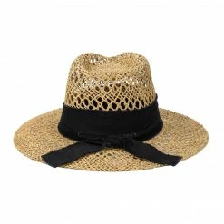 San Diego Hat Co. By The Sea Open Weave Fedora Extras