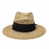 San Diego Hat Co. By The Sea Open Weave Fedora Extras