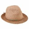 San Diego Hat Co. Raffia Fedora Extras