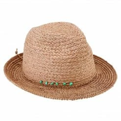 San Diego Hat Co. Raffia Fedora Extras