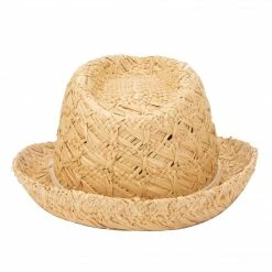 San Diego Hat Co. Sun Kissed Fedora With Cotton Trim