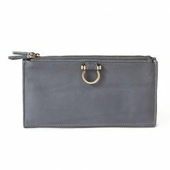 Sapahn Wallet: Parker Leather Wristlet