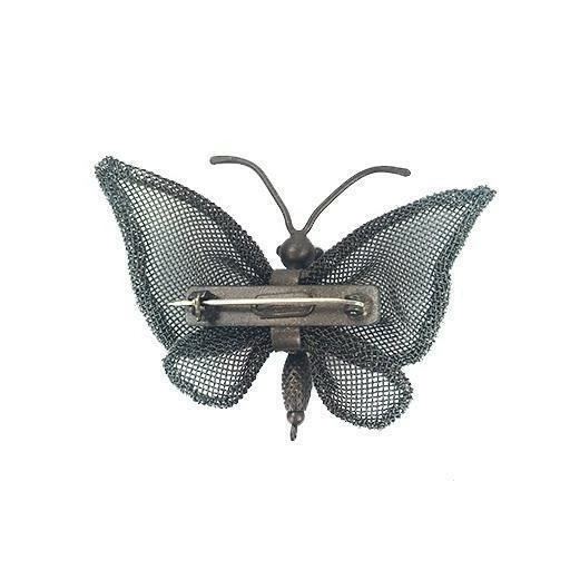 Sarah Cavender Brooch: Etched Butterfly, Medium 4 Sarah Cavender Brooch: Etched Butterfly, Medium