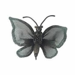 Sarah Cavender Brooch: Etched Butterfly, Medium