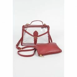 Bags Shop Neighbors Bag: Clear Bag W/Coin Purse