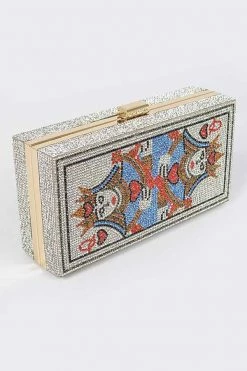 Bags Shop Neighbors Bag: Poker Party Clutch