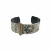 Silver & Sage Silver N Sage Bracelet: Moonstone Cuff