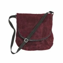 Smateria Courier Bag: Bordeaux Collections